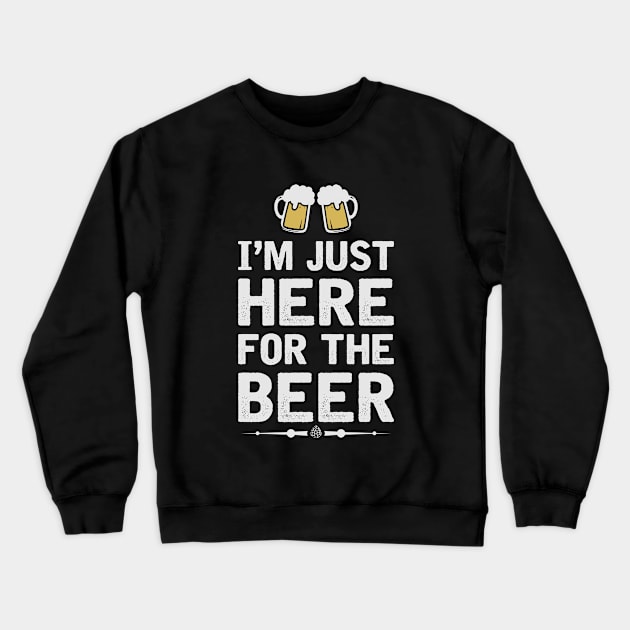 Beer lover gift Crewneck Sweatshirt by Iskapa